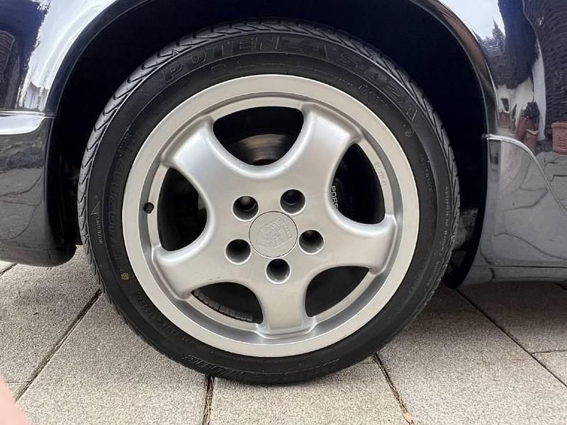 Gebraucht Porsche 911 Carrera 4 Cabriolet 250 PS (183 kW) 1992 Blau Cabrio