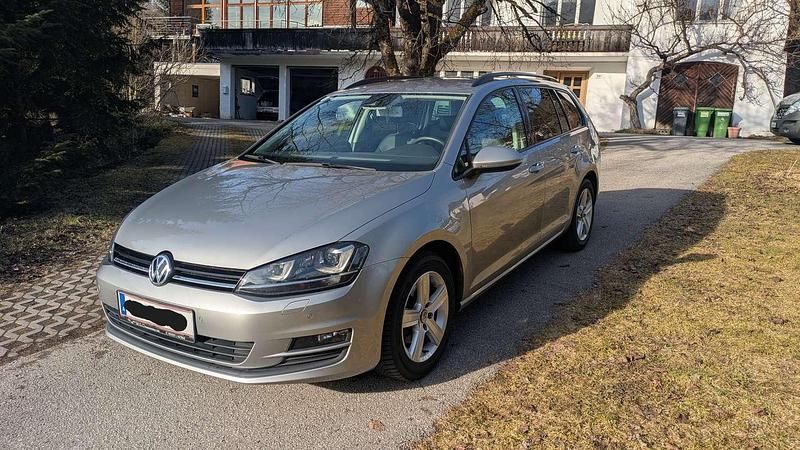 Gebraucht VW Golf VII Comfortline 110 PS (80 kW) 2015 Silber Kombi