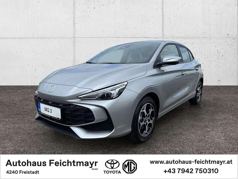Neu MG MG3 Comfort 116 PS (85 kW) 2025 Silber Kleinwagen