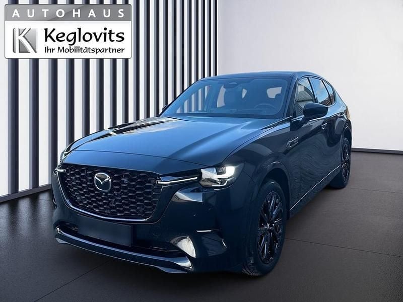 Neu Mazda CX-60 Homura-Line 191 PS (140 kW) 2025 Schwarz  metallic SUV