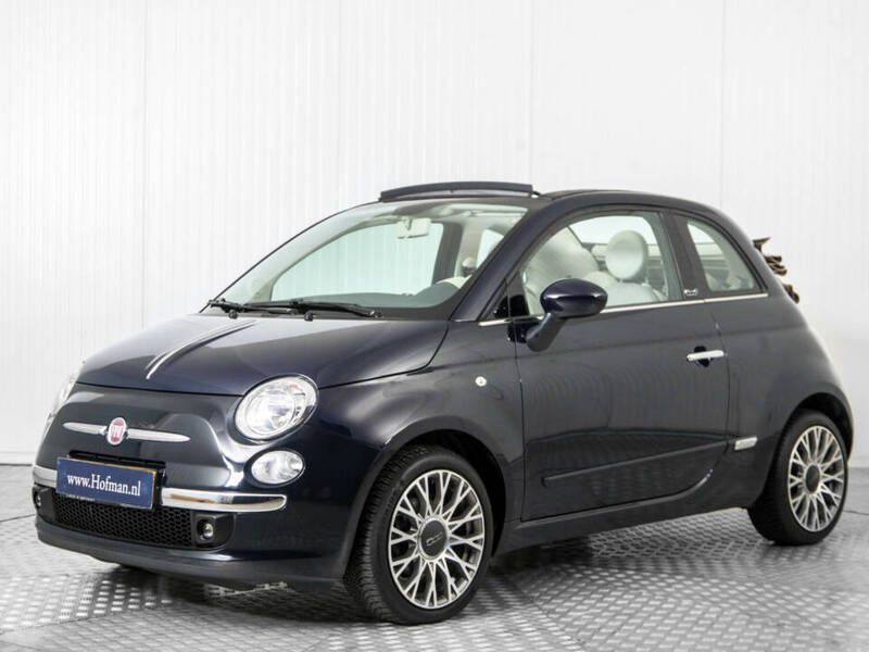 Gebraucht Fiat 500C 86 PS (63 kW) 2011 Blau Cabrio