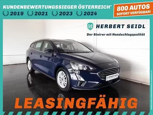 Gebraucht Ford Focus Titanium 120 PS (88 kW) 2021 Blazerblau Kombi