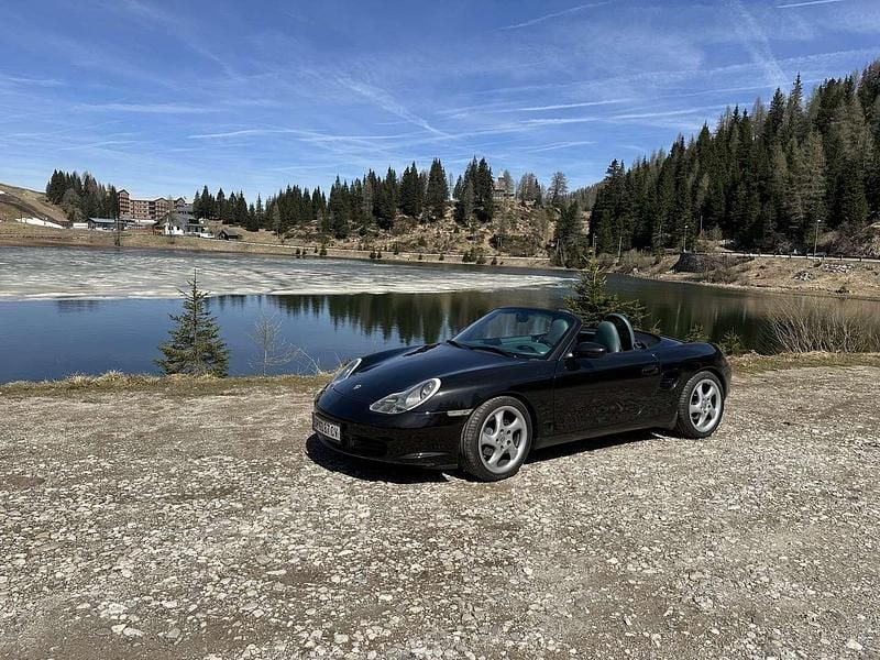 Schwarz Gebraucht 1999 Porsche 986 Boxster Cabrio | € 25.400 - Bild 1/4