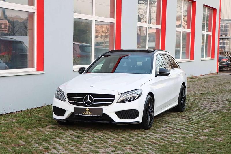Weiß Gebraucht 2016 Mercedes C250 AMG line Kombi | € 22.890 (Etwas zu teuer) - Bild 1/4