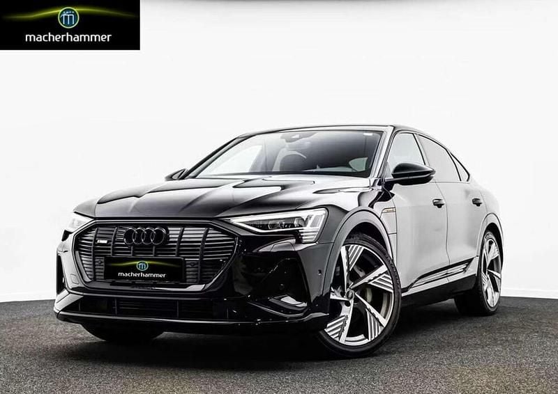 Gebraucht Audi e-tron S-Line 300 kW (408 PS) 2022 Schwarz SUV