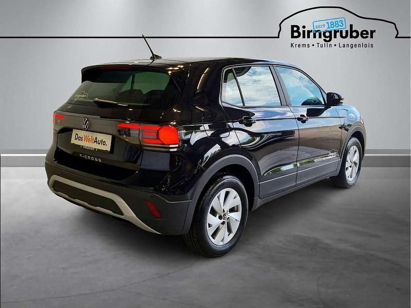 Gebraucht VW T-Cross 95 PS (69 kW) 2025 Schwarz  metallicperleffektno SUV