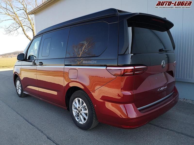 Neu VW California Beach 2025 Deepblack perleffekt / fortanarot metallic Van