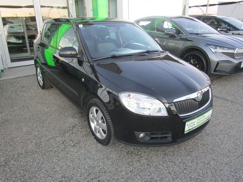 Gebraucht Skoda Fabia Ambiente 70 PS (51 kW) 2008 Schwarz  metallicperleffektno