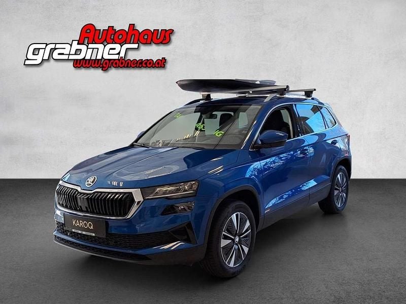 Blau Neu 2025 Skoda Karoq Drive SUV | € 39.990 (Superpreis) - Bild 1/4