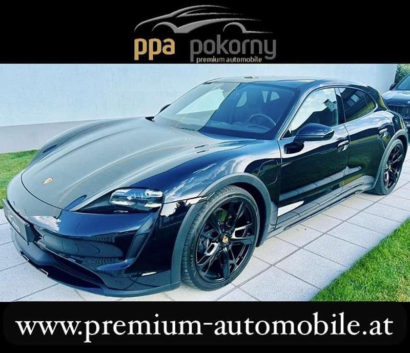 Schwarz Gebraucht 2023 Porsche Taycan Cross Turismo Limousine | € 86.990 (Teuer) - Bild 1/2