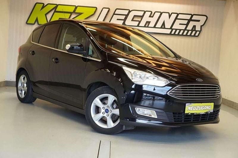 Gebraucht Ford C-MAX Titanium 120 PS (88 kW) 2016 Schwarz Van / Kleinbus