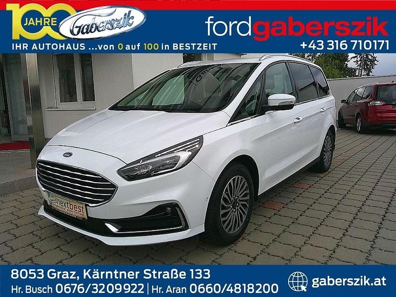 Gebraucht Ford Galaxy Titanium 150 PS (110 kW) 2022 Weiß Van / Kleinbus