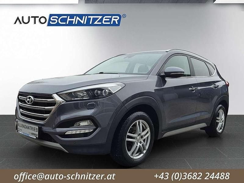 Grau Gebraucht 2018 Hyundai Tucson Style SUV | € 17.990 (Fairer Preis) - Bild 1/4