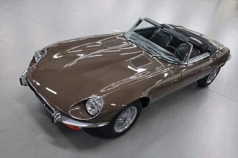 Gebraucht Jaguar E-Type 276 PS (202 kW) 1972 Braun Cabrio