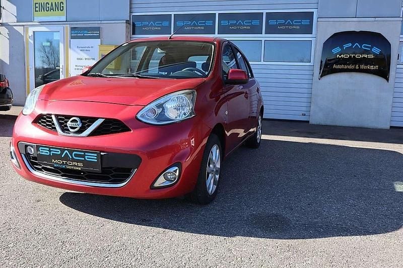 Gebraucht Nissan Micra Acenta 80 PS (58 kW) 2016 Rot Kleinwagen