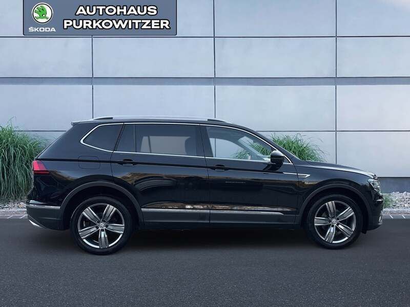 Gebraucht VW Tiguan Allspace Highline 150 PS (110 kW) 2018 Schwarz  metallicperleffektno SUV