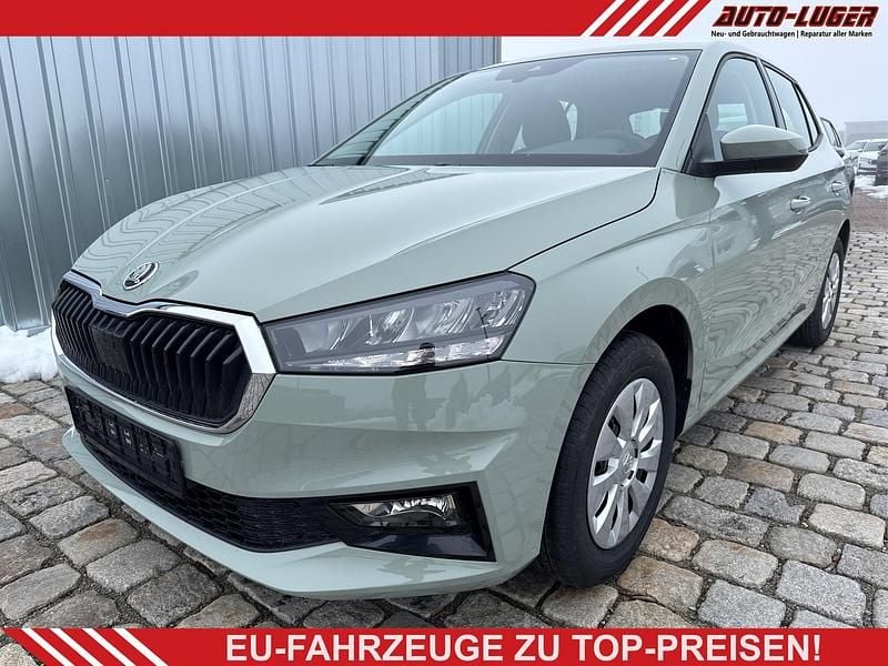 Neu Skoda Fabia Selection 2026 Timianogrün metallic Limousine