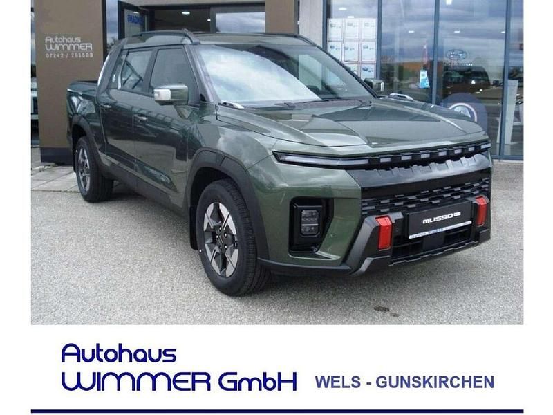 Neu Ssangyong (KGM) Musso 152 kW (207 PS) 2025 Grün Van
