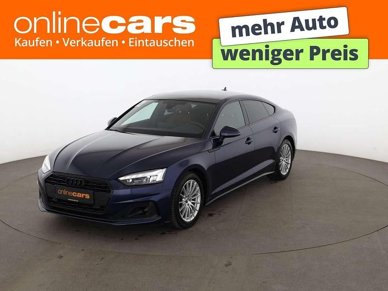 Gebraucht Audi A5 Sportback Ambiente 163 PS (119 kW) 2020 Blau Kleinwagen
