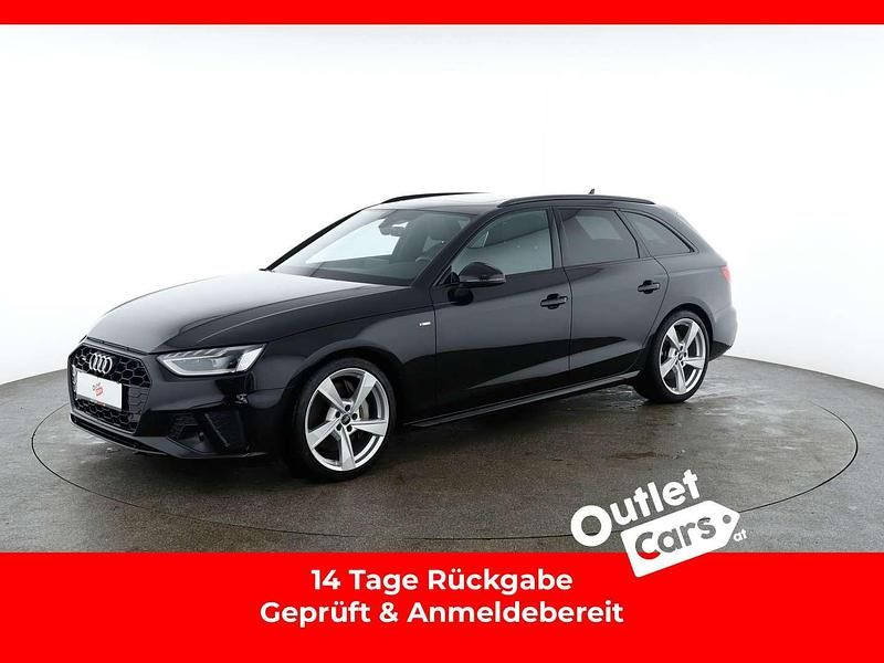 Schwarz metallic Gebraucht 2022 Audi A4 S-Line Kombi | € 41.990 (Teuer) - Bild 1/4