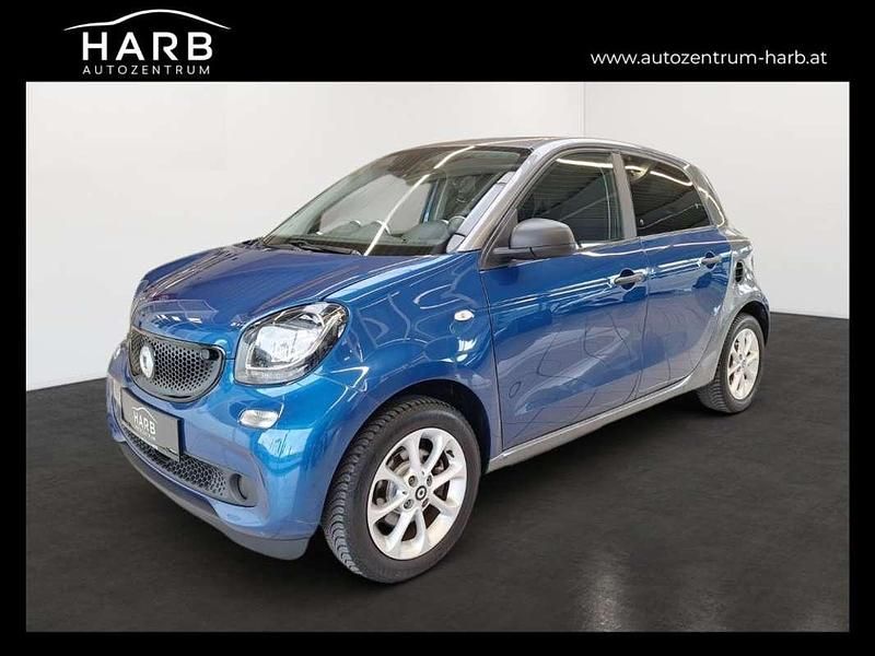 Blau Gebraucht 2021 Smart ForFour Electric Drive Limousine | € 9.990 - Bild 1/4