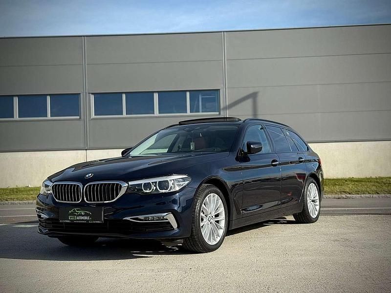 Blau Gebraucht 2017 BMW 520 Luxury Line Kombi | € 22.990 (Fairer Preis) - Bild 1/4