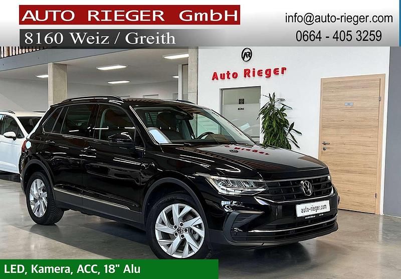 Schwarz Gebraucht 2023 VW Tiguan Life SUV | € 38.980 (Fairer Preis) - Bild 1/4