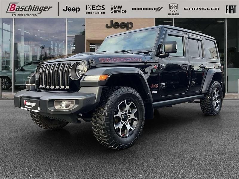 Gebraucht Jeep Wrangler Unlimited Rubicon 200 PS (147 kW) 2020 Schwarz SUV