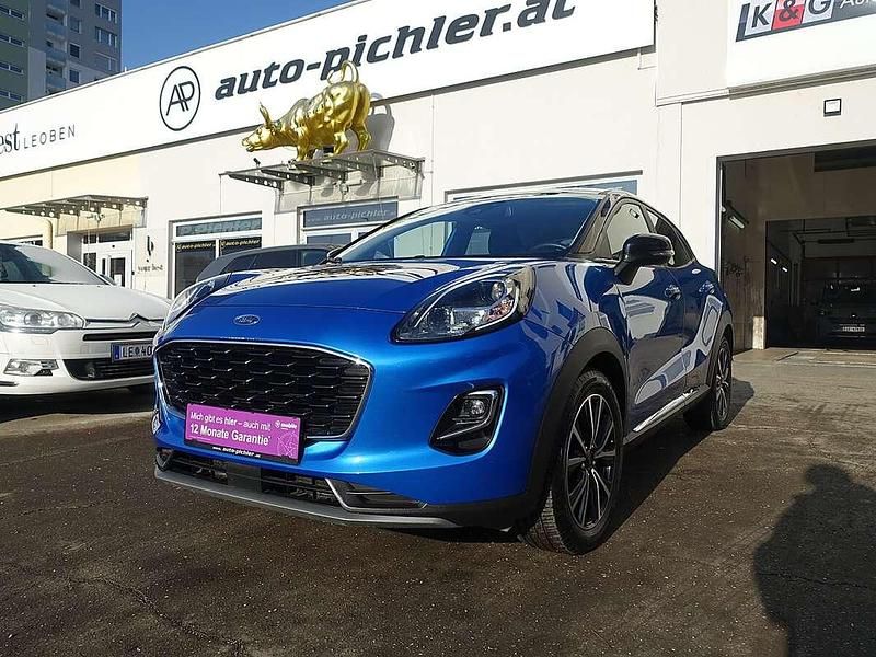 Gebraucht Ford Puma Titanium 125 PS (91 kW) 2021 Blau SUV