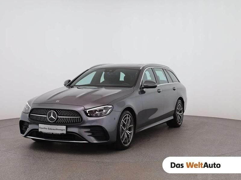 Mittelgrau metallic Gebraucht 2021 Mercedes E300 Kombi | € 38.990 (Guter Preis) - Bild 1/4
