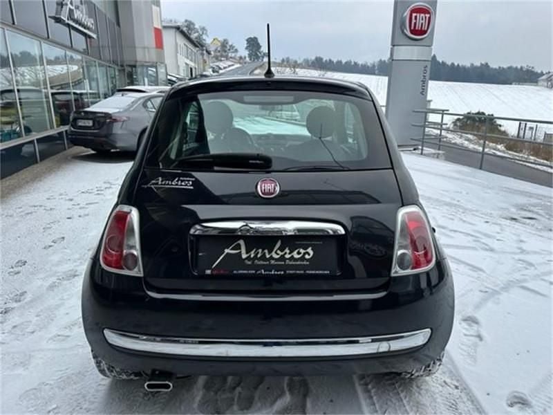 Gebraucht Fiat 500 Lounge 69 PS (50 kW) 2013 Schwarz Limousine