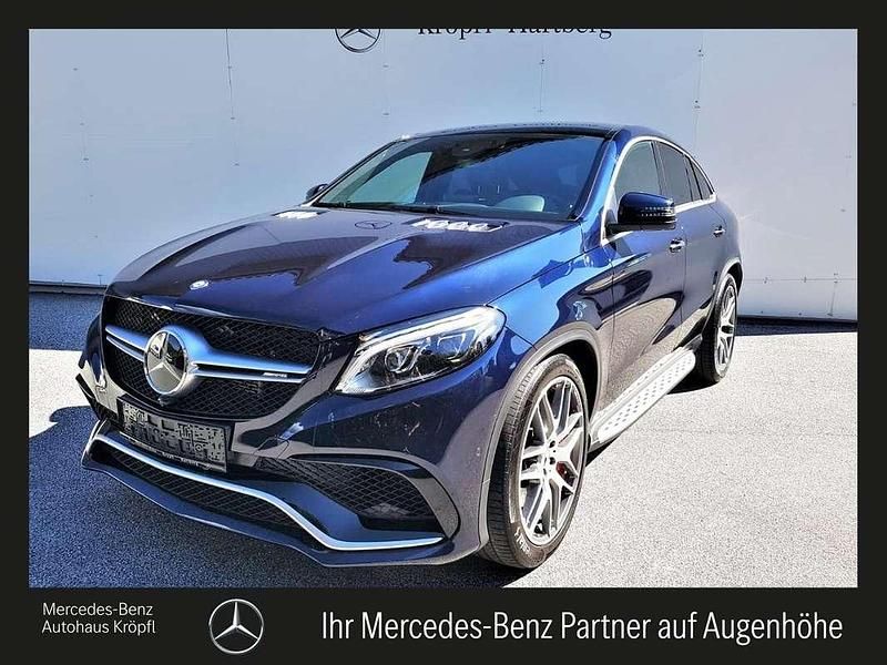 Gebraucht Mercedes GLE63 AMG AMG 585 PS (430 kW) 2017 Blau Coupé