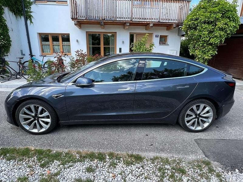 Gebraucht Tesla Model 3 Long Range AWD 350 kW (476 PS) 2020 Silber Limousine