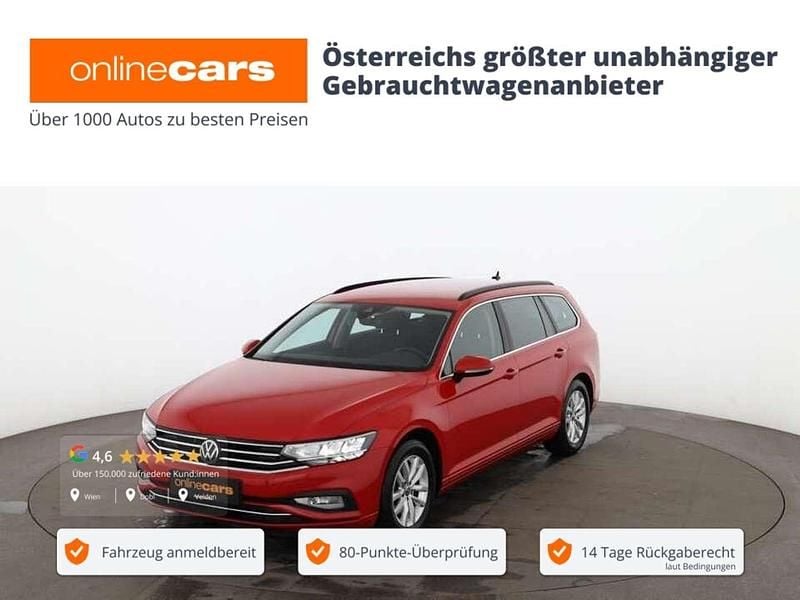 Rot Gebraucht 2023 VW Passat Business Kombi | € 22.790 (Superpreis) - Bild 1/4