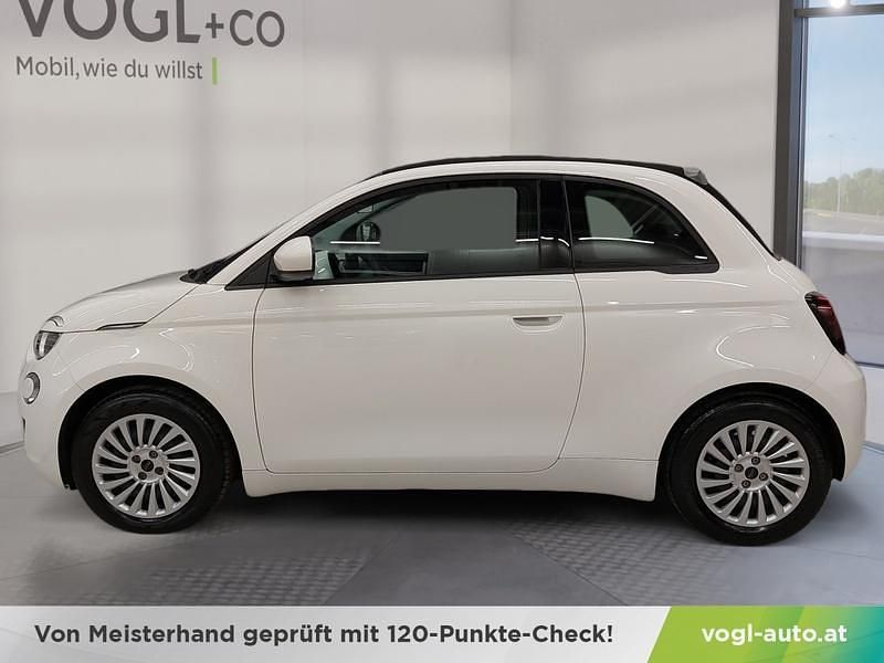 Gebraucht Fiat 500e 86 kW (118 PS) 2023 Weiß Cabrio