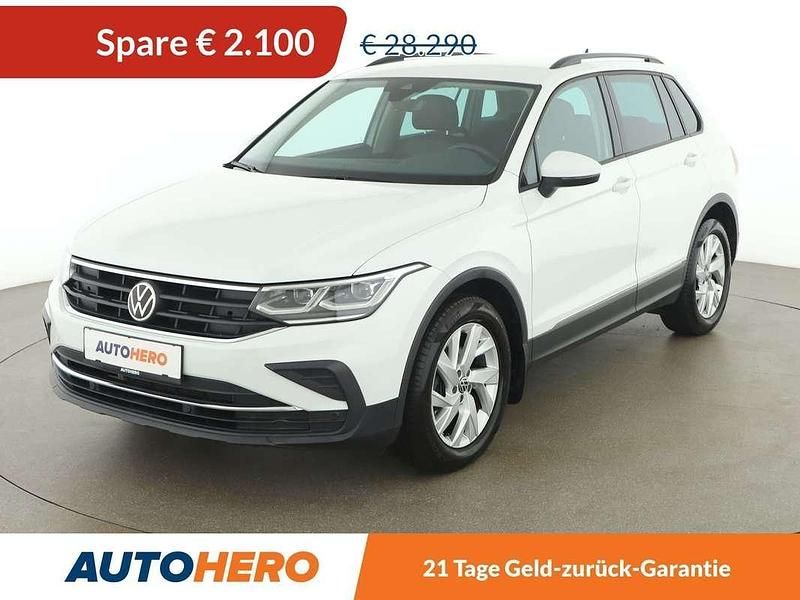 Weiß Gebraucht 2021 VW Tiguan Life SUV | € 26.190 (Superpreis) - Bild 1/3