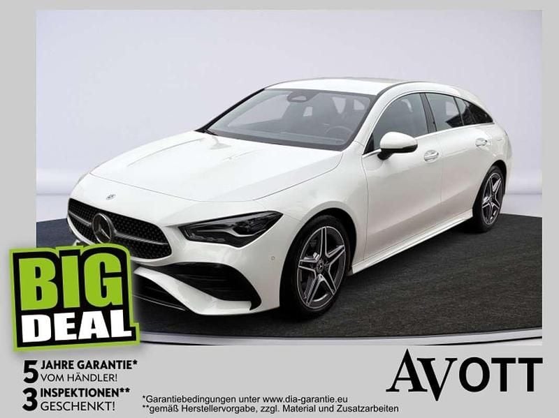 Weiß Gebraucht 2024 Mercedes CLA180 Shooting Brake AMG line Kombi | € 34.560 (Fairer Preis) - Bild 1/4