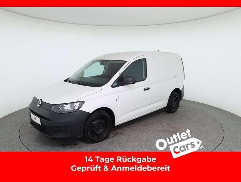 Gebraucht VW Caddy 75 PS (55 kW) 2022 Weiß Van / Kleinbus