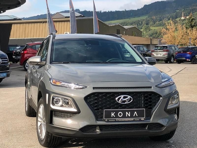 Grau Gebraucht 2020 Hyundai Kona SUV | € 14.750 (Fairer Preis) - Bild 1/4