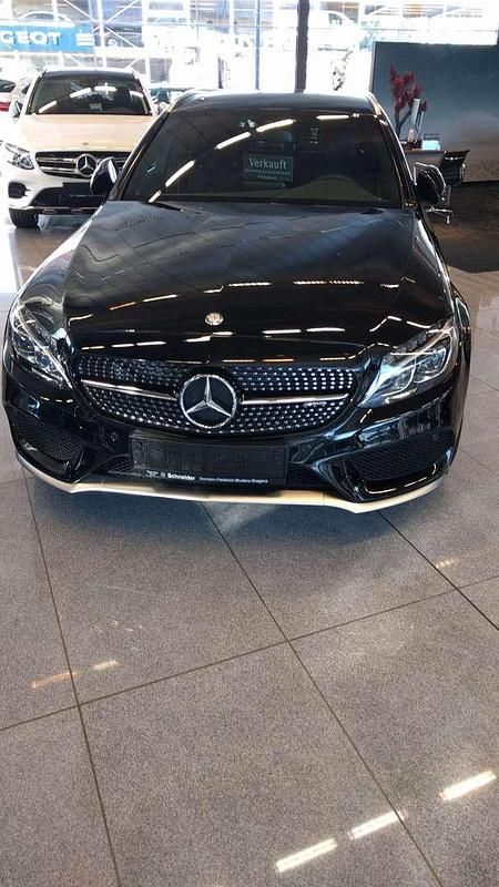 Schwarz Gebraucht 2015 Mercedes C250 AMG line Kombi | € 15.500 (Superpreis) - Bild 1/4