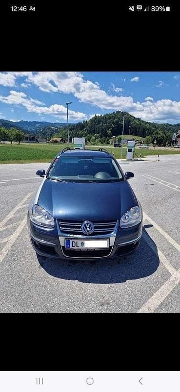 Blau Gebraucht 2008 VW Golf VI Comfortline Kleinwagen | € 2.000 (Etwas zu teuer) - Bild 1/4