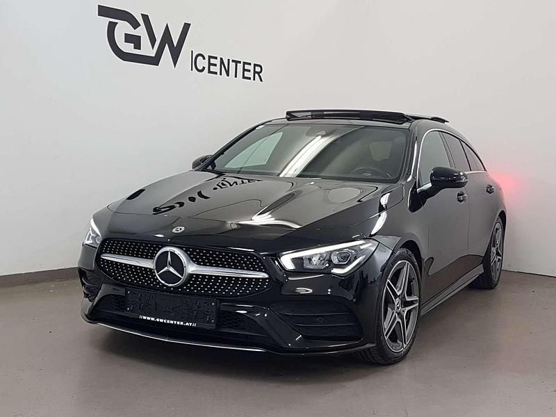 Schwarz Gebraucht 2021 Mercedes CLA220 Shooting Brake AMG line Kombi | € 29.990 (Fairer Preis) - Bild 1/4