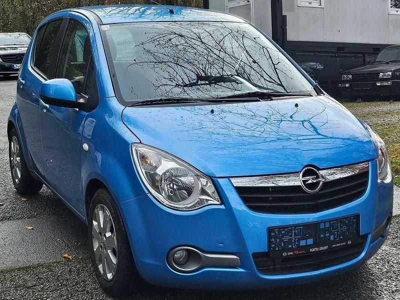 Gebraucht Opel Agila Edition 65 PS (47 kW) 2008 Blau Kleinwagen