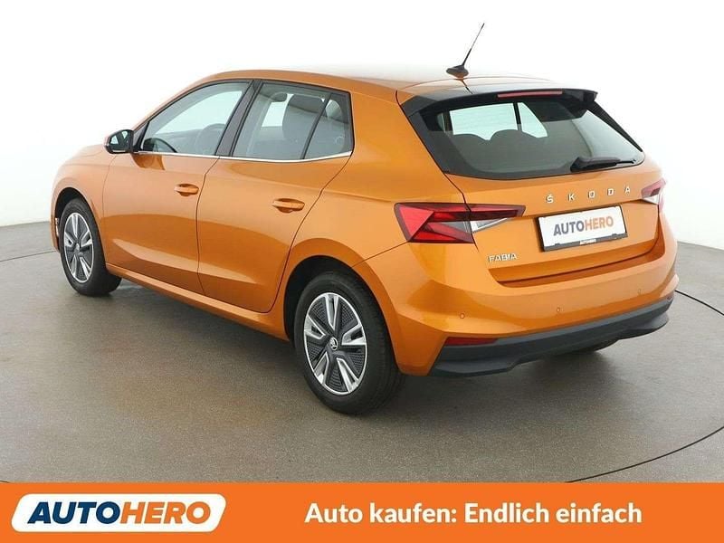 Gebraucht Skoda Fabia Style 110 PS (80 kW) 2022 Orange Kleinwagen