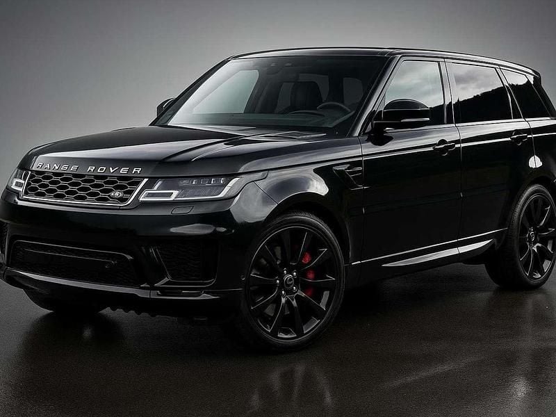 Schwarz Gebraucht 2020 Land Rover Range Rover Sport HSE SUV | € 56.500 (Etwas zu teuer) - Bild 1/4