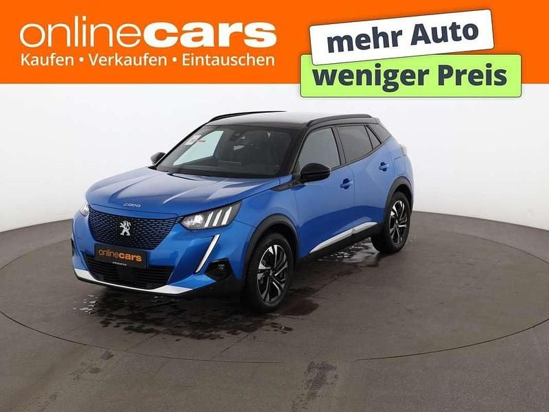Gebraucht Peugeot e-2008 GTi 100 kW (136 PS) 2021 Blau SUV