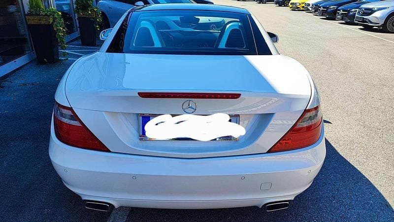 Gebraucht Mercedes SLK200 184 PS (135 kW) 2015 Weiß Cabrio