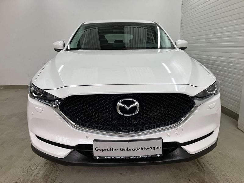 Gebraucht Mazda CX-5 150 PS (110 kW) 2021 Weiss  normal SUV