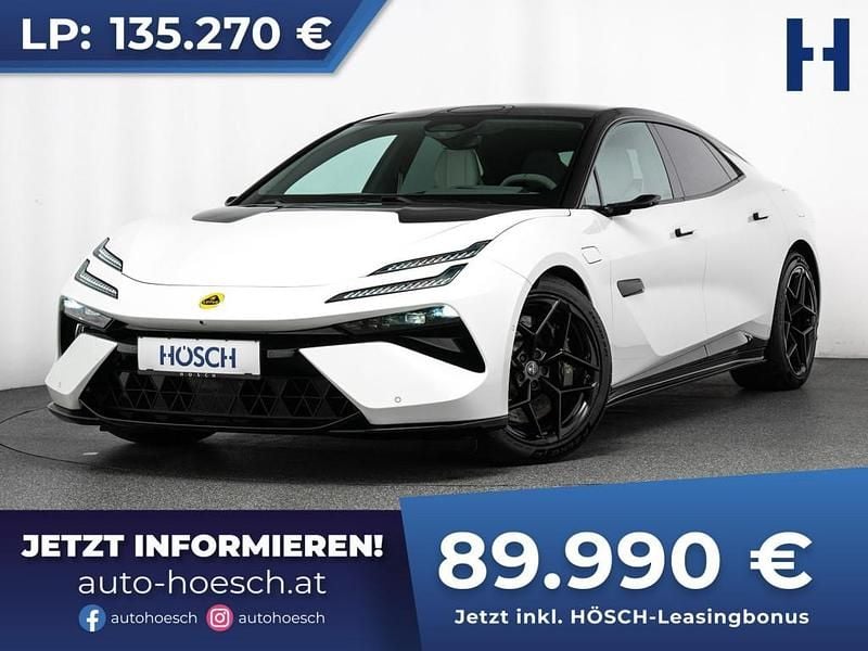 Weiss Gebraucht 2024 Lotus Emeya Kleinwagen | € 93.490 - Bild 1/4