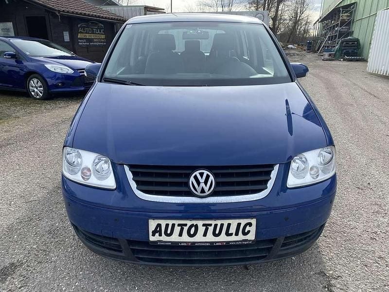 Gebraucht VW Touran Conceptline 90 PS (66 kW) 2005 Blau Van / Kleinbus
